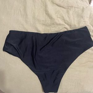 Black High Wasted Bikini Bottoms XXL